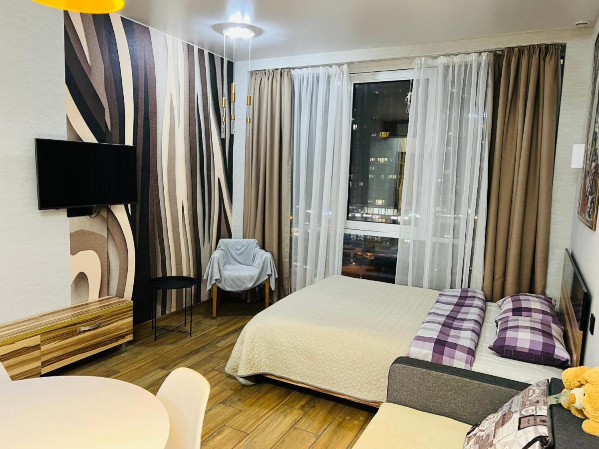 Apartment Smart Plaza Obolon' Kiev Dış mekan fotoğraf