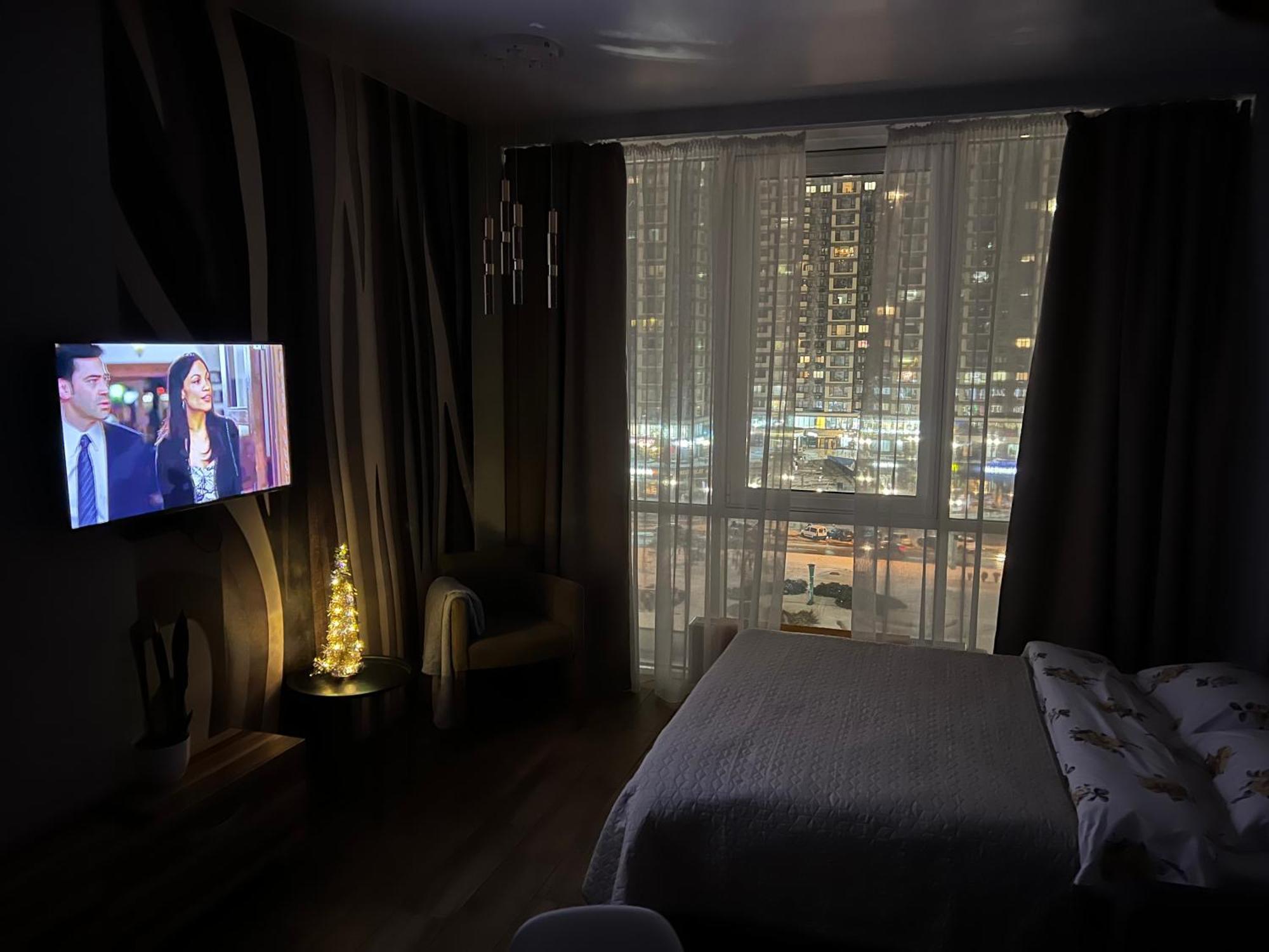 Apartment Smart Plaza Obolon' Kiev Dış mekan fotoğraf